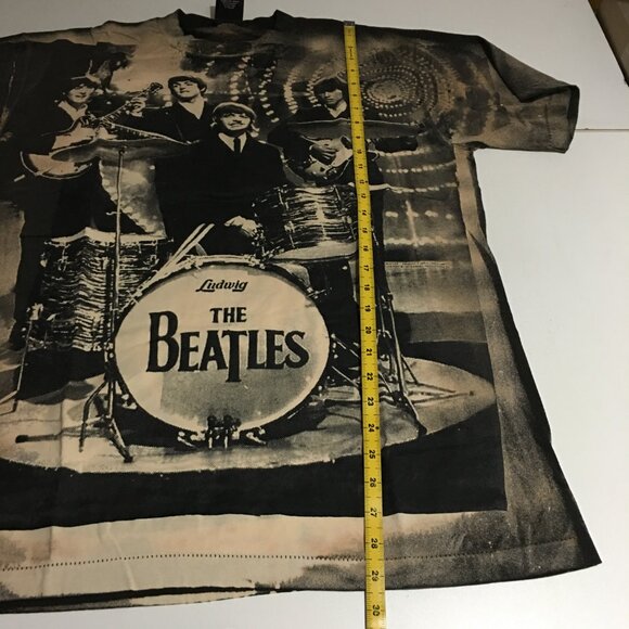 The Beatles On Stage All Over Print T-Shirt XL Giant Modern - Picture 5 of 5